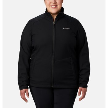 Columbia Ženske Jakne - Kruser Ridge II Softshell Plus Size Crne | DCSN-18523